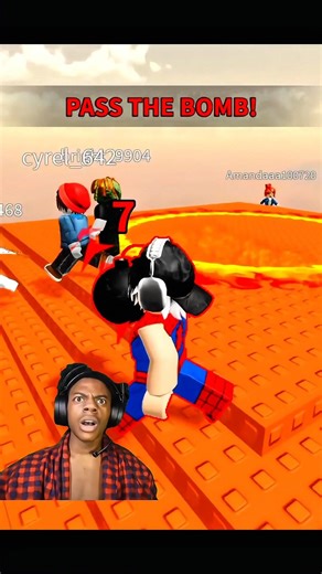 💣😳 Passing Bomb #roblox #robloxedit #shorts