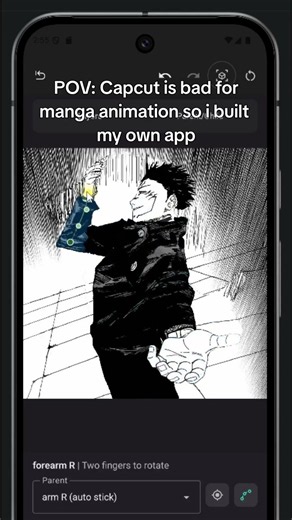 pov: you found the best app for manga animation #manga #animation #manganimation #mangaedit #capcut
