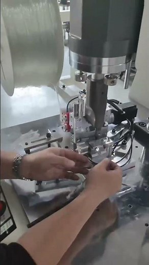 Automatic Ultrasonic Flexible PVC Tube Welding and Cutting Machine for Cable