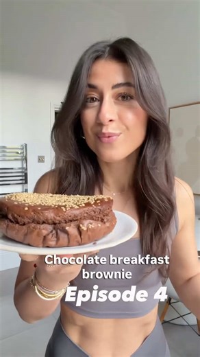High Protein Chocolate Breakfast Brownie Recipe