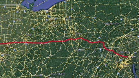 The Longest US Interstates