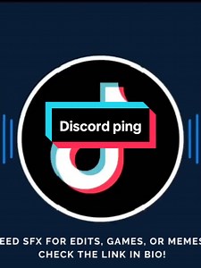 Discord Ping Sound Effects for Your Projects