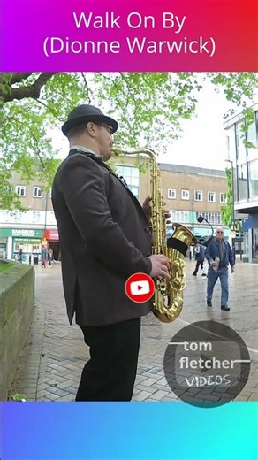 Busking - 18/5/26 - Saxophone - Walk On By (Dionne Warwick) #saxophone #shorts #busking