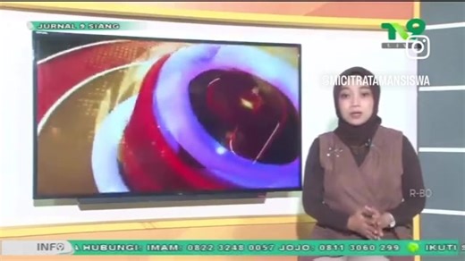 TV9 NEWS ROOM #Untuk mengembangkan wawasan siswa bidang broadcasting dan public speaking, puluhan siswa MI Citra Taman Siswa Menganti melakukan studi banding ke kantor TV9 di Jalan Raya Darmo, Surabaya. Kunjungan tersebut, selain dalam rangka outing class, juga untuk meningkatkan kompetensi dan mutu para siswa terhadap perkembangan dunia di era digital. @tv9nusantara #jurnal9 #tv9nusantara