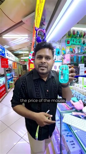 LED keyboard + mouse pad + cables… all for ₹500? Only in Shenzhen! #ytshorts #importexportchina