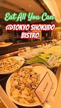 Eat All You Can at Tokyo Shokudo Bistro SG 4K