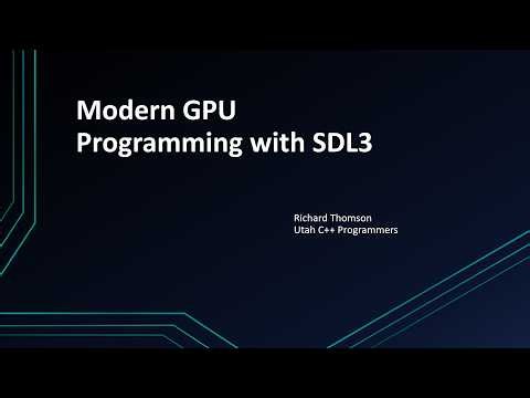 Modern GPU Programming with SDL3