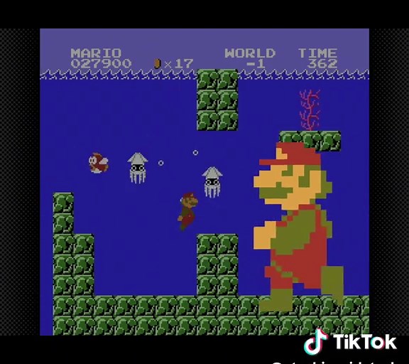 Super Mario Bros. Looping Rooms Animation Meme