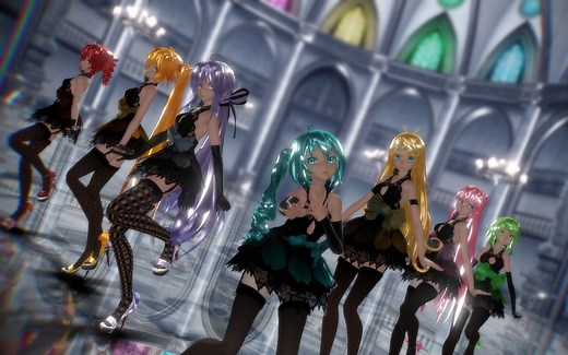 【MMD】Crazy ∞ nighT