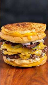 American Double Cheeseburger 🇺🇸