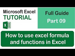 Excel Functions & Formulas - The COMPLETE Guide
