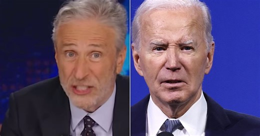 Jon Stewart Has Legendary 1-Word Response To Joe Biden Dropping Out