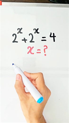 Can you solve this exponent math problem? #exponents #maths #mathematics
