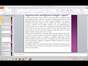 Computer Systems – Chapter 2 : Representing and Manipulating Information(Class 2)