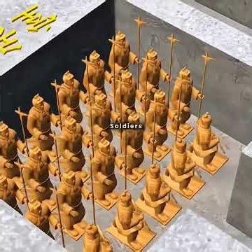 How Ancient China Built Massive Tombs Inside Mountains#engineering #architecture #tomb #3danimatio