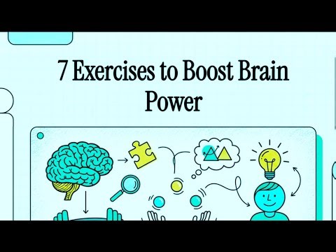 7 Exercises To Boost Brain Power !! Boost Your Memory 🔥