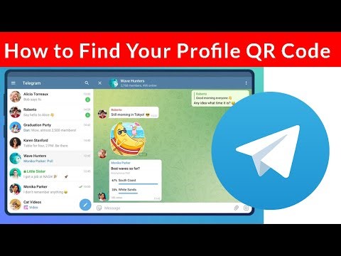 How to Find Your Profile QR Code in Telegram Desktop App?