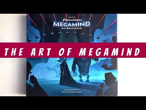 The Art of Megamind (flip through) Dreamworks Artbook