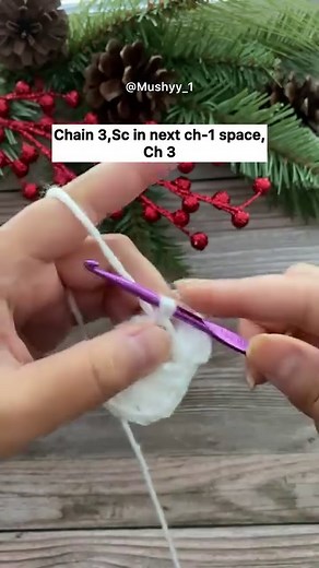 5.8K views · 73 reactions | Crochet Snowflake❄️ Quick Tutorial PART 1...