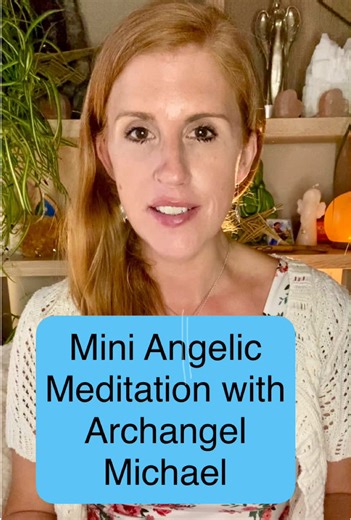 🪽✨Mini Guided Angelic Meditation✨✨ 🪽✨This may be particularly beneficial for anyone that is needing angelic reinforcement at this time, anyone feeling vulnerable, insecure, under press, stressed. 🪽✨It’s only three minutes long and is a lovely reminder to take a little bit of time to tune back into yourself angelic you connection with the angels particular Archangel michael. 🪽✨I will be doing a series of these short meditations and also Angelic techniques and information about the archangels.