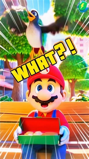 FUNNY PIGEON PRANK to Super Mario #shorts #supermario #pargame