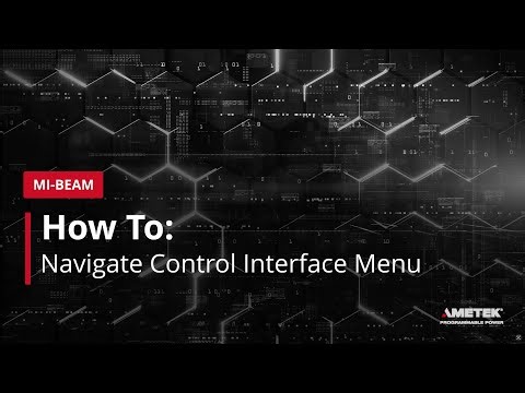 How to Navigate the Control Interface on Mi-BEAM