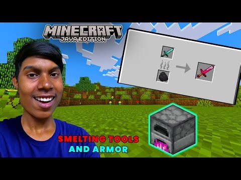 Magical Furnace = Tools ko Smelt Karo aur OP Enchant Free | MINECRAFT