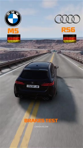 BMW M5 vs Audi RS6: Brake and Suspension Durability Test