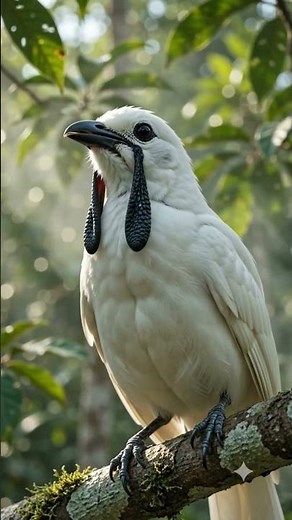 The LOUDEST Bird on Earth! 🔊 White Bellbird