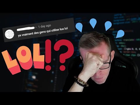 Ce commentaire... (mise au point sur le langage Lua)