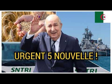 5 important news items in Algeria today