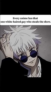 It’s Always The White-Haired Guy 🤍#animeedits #fypシ゚viral #trending #exploremore #shortsfeed