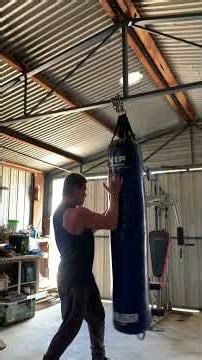 Dai Shu Quan Boxing Bag Training close power strikes
