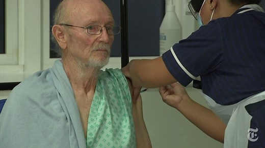 132K views · 2.1K reactions | What does it feel like to be the second person in Britain to receive the coronavirus vaccine? “Groundbreaking,” said the 81-year-old recipient, William Shakespeare. (Yes, you read that right.) https://nyti.ms/3qOzLOO | The New York Times | Facebook
