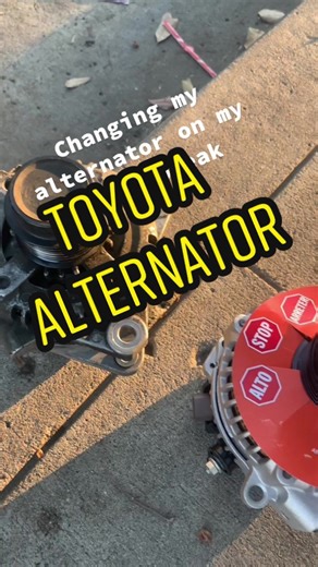 Toyota matrix scion xb camry changing alternator is part of life. Done in one hour. Check my youtube channel for the full video.