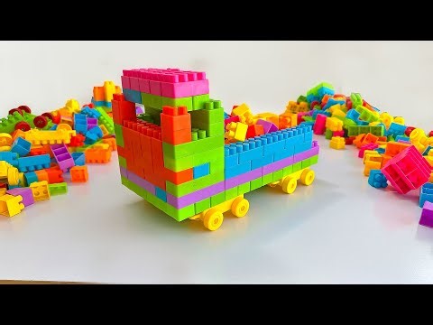Satisfying Micro Lego Truck Build | ASMR Building Blocks