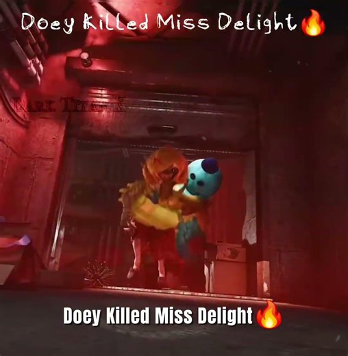 Doey Killed Miss Delight 🔥🗿☠️🎥💀 || Poppy Playtime 🔥 || #edit #poppyplaytime5