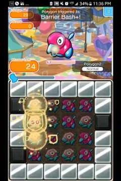 Pokemon Shuffle - Level 297 - Porygon2