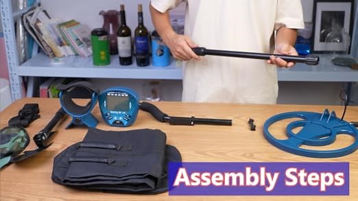 Metal detector installation steps