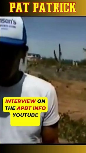 PAT PATRICK INTERVIEW 🎤 #gamedogs #apbt #gameness #питбуль