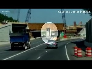 I-77 dump truck crash caught on camera