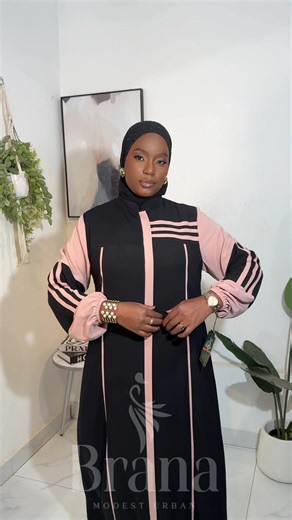 Zipper casual fit• Available in sizes #modestfashion #branauganda #muslimah