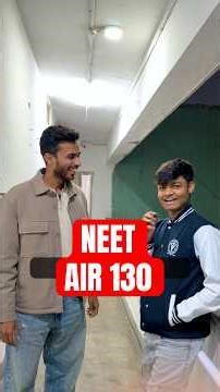 NEET AIR 130 🤯 | AIIMS Delhi #neet2026 #neetmotivation