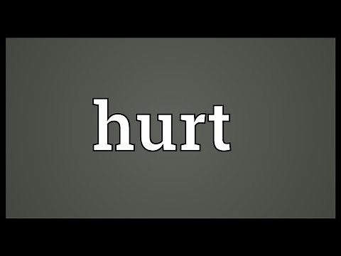 Hurt Meaning