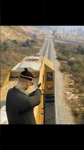 How to STOP the Train in GTA 5! #gtaonline #gtavtrain #gta5 #gtav #gtavchaos