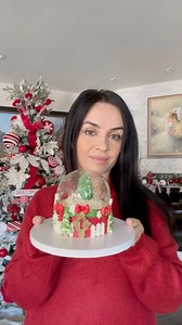 6.5M views · 557 reactions | Making a snow globe cake with hot sugar! Watch me break it in the end. How did it turn out? ❄️ | Cakes By Marian | Facebook