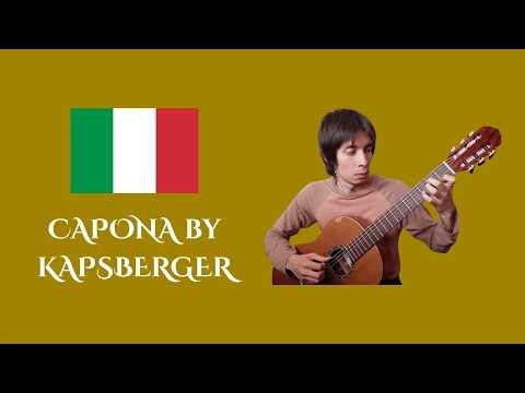 Capona - Giovanni Girolamo Kapsberger (Johann Hieronymus Kapsberger) (Arrangement)