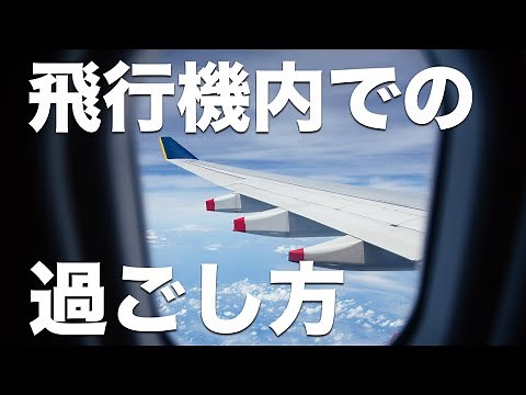 【徹底解説】飛行機内での過ごし方