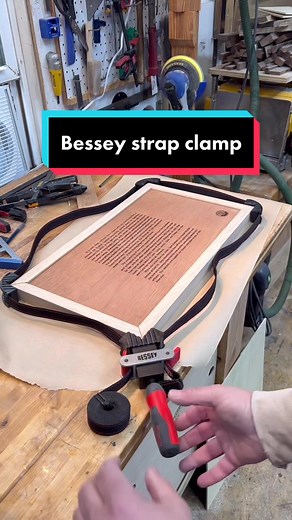 Bessey Strap Clamp for Perfect Miters | Woodworking Tools
