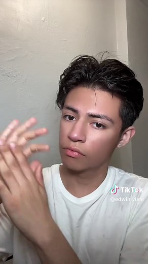 Messy Middle Part Hairstyle for Straight Hair